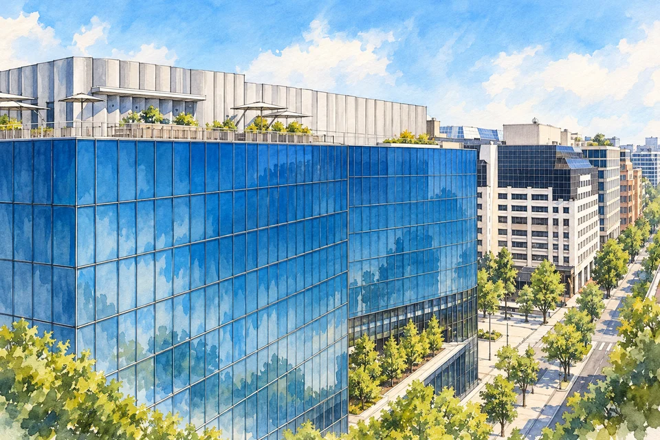 华盛顿特区康莱德(Conrad Washington DC) — AI 建筑示意图・非酒店实拍
