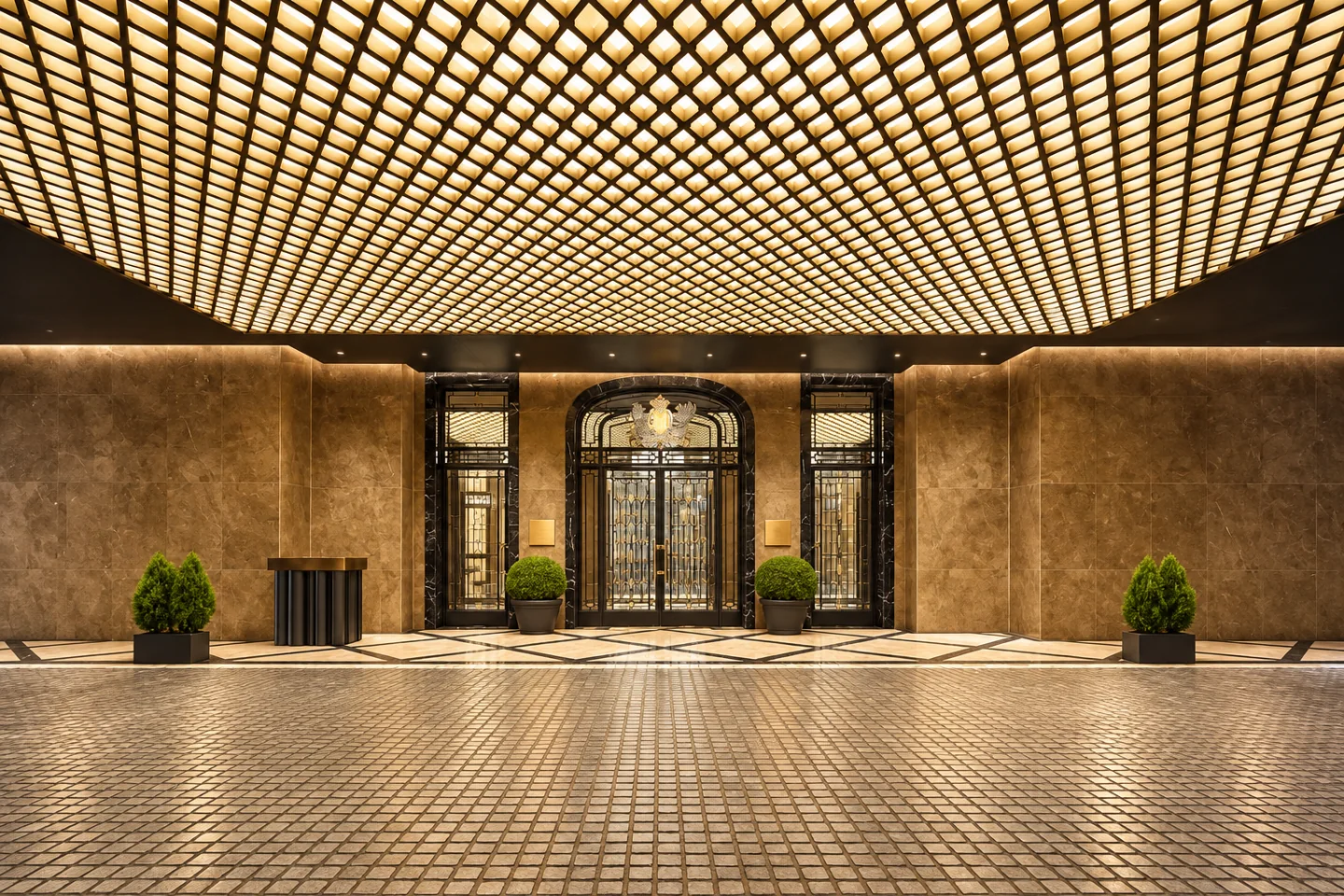 Josun Palace, a Luxury Collection Hotel, Seoul Gangnam — AI style illustration · not this hotel’s actual interior