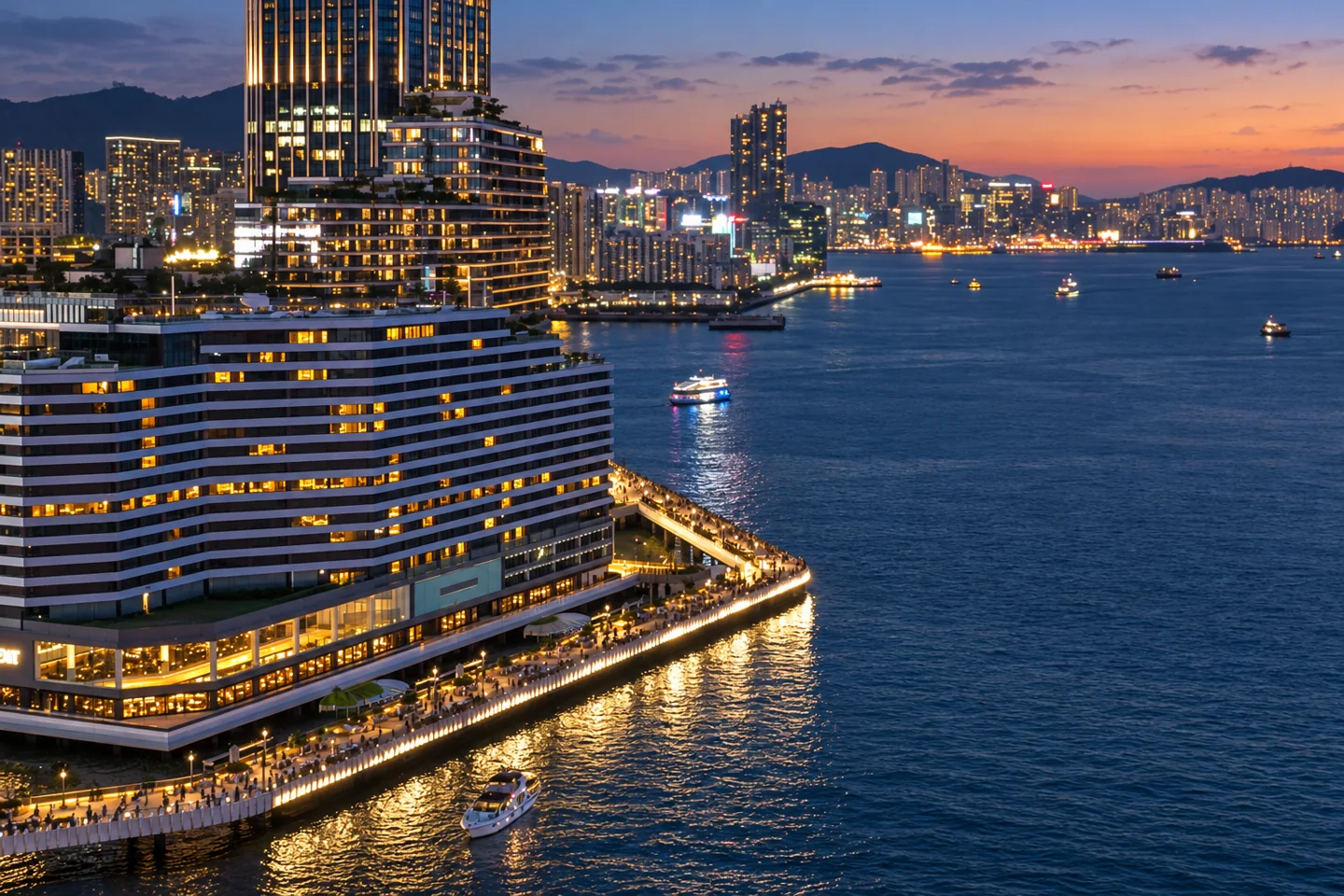 Regent Hong Kong — AI style illustration · not this hotel’s actual interior