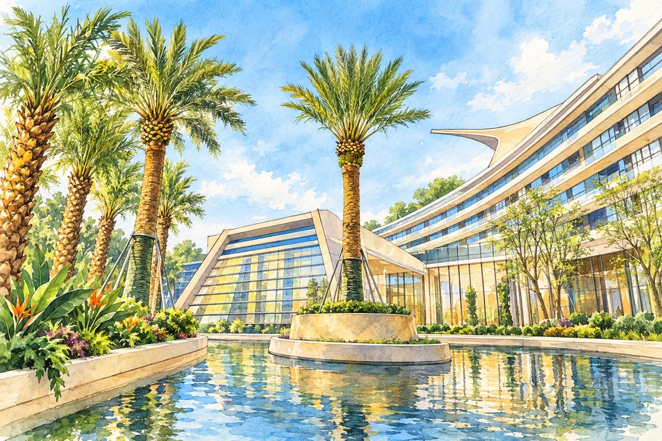 上海海昌海洋公园度假酒店 — AI 建筑示意图・非酒店实拍